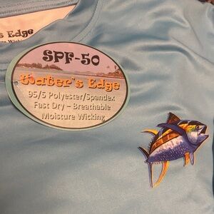 Blue Long Sleeve Tee